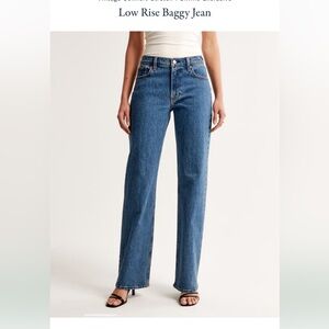 Abercrombie & Fitch Curve Love The '90s Baggy Jean